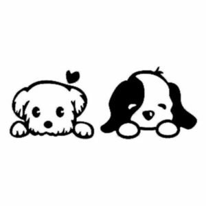 2 Sticker pour rétroviseur de voiture